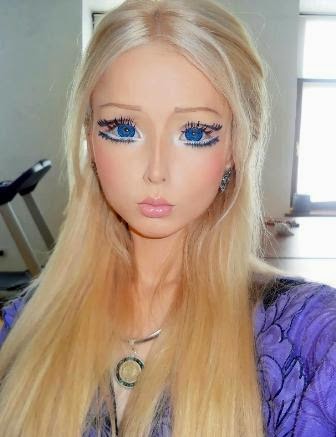 Kisah Nyata Derita Hidup si "Gadis Barbie" si Cantik yang Tersiksa   Valeria+Lukyanova