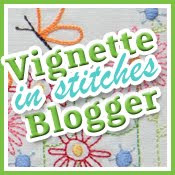 I am also member of the Vignette In Stitches blog