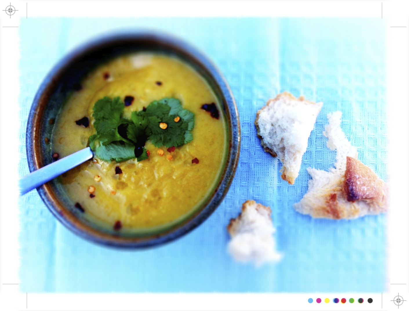 Toast Vegetable Soup