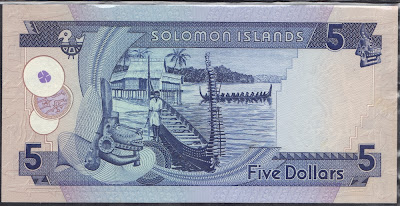 Isole Solomon 5 Dollars 1986 P# 14