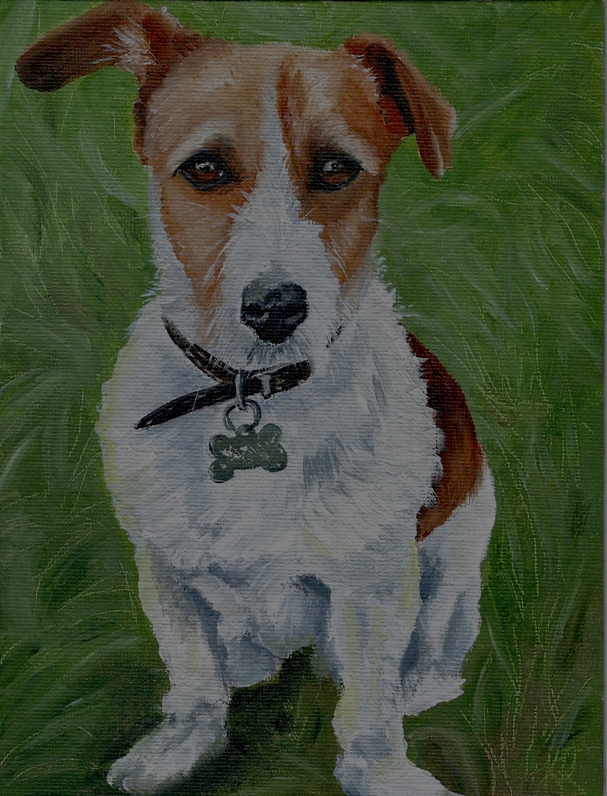 Dog and Pet Paintings Jack Russell Terrier
