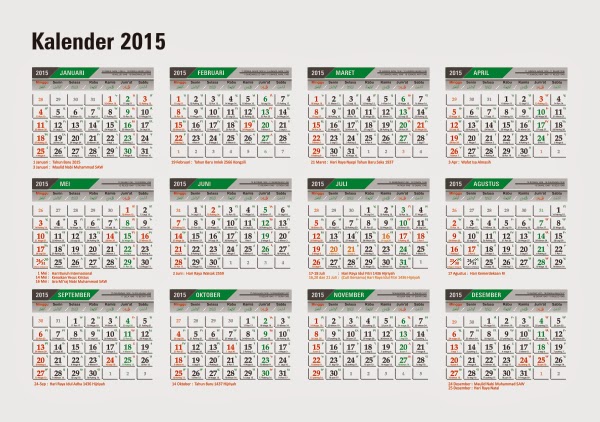 Kalender 2015 indonesia Kalender 2015 indonesia