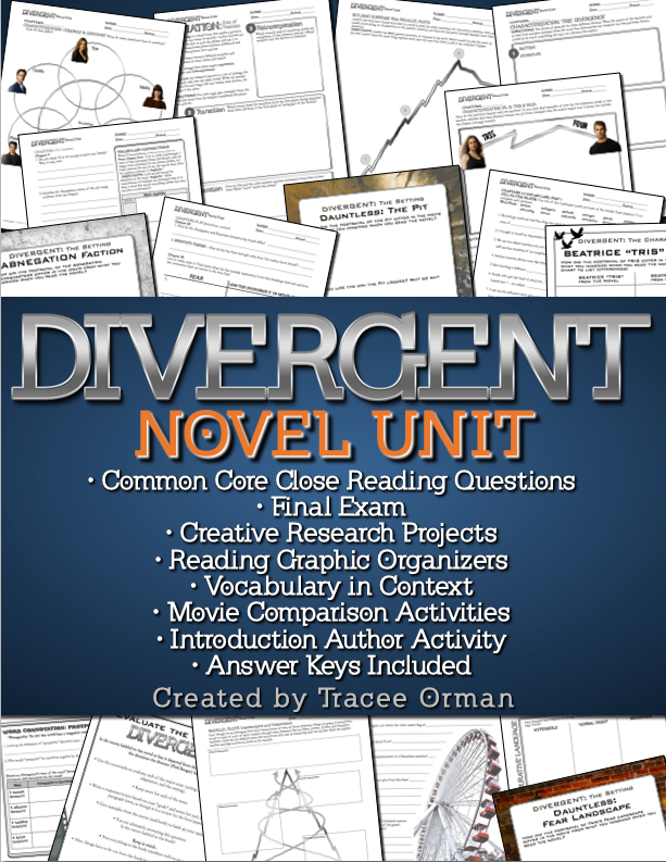 Divergent Novel Unit for Teachers