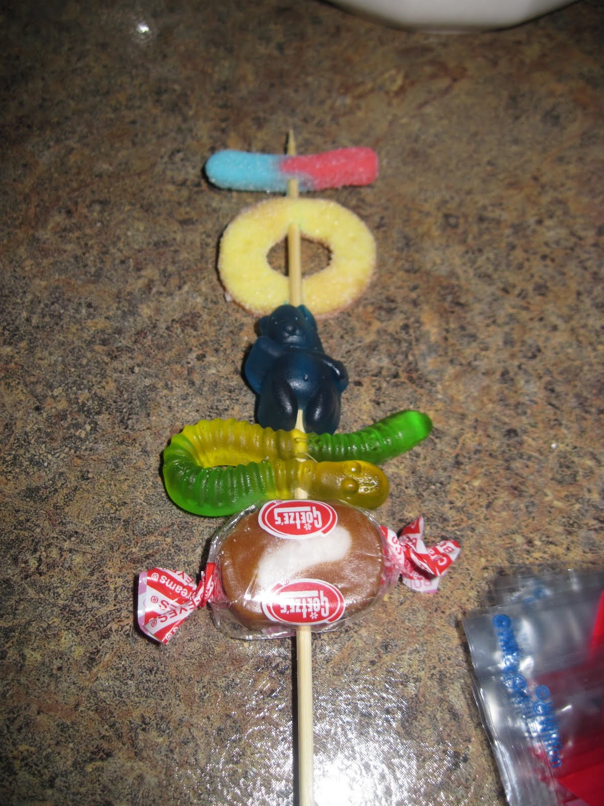 The Seasons of Life Gummy Candy Skewers