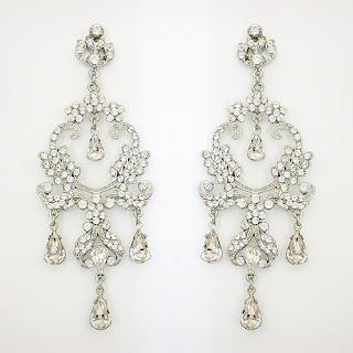 bridal earrings vintage look bridal earrings vintage look