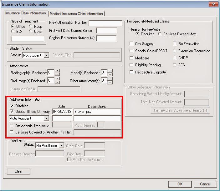 Dentrix Tip Tuesdays Entering Patient Disability Status