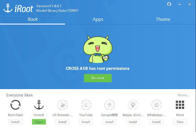 Cara Root Cross Tanpa PC, Cara Root Evercoss Tanpa PC