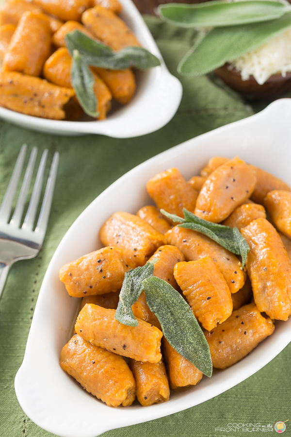 PUMPKIN GNOCCHI WITH CRISPY SAGE Cooking on the Front Burner