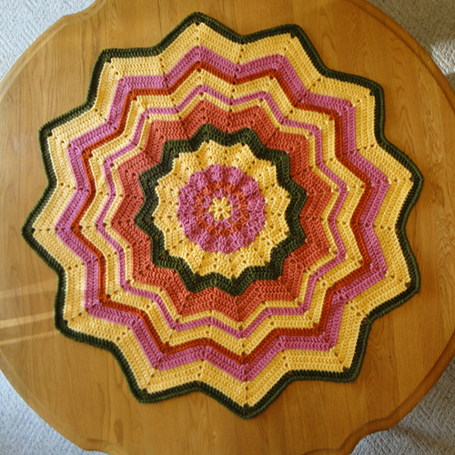 Crochet Guide Round Ripples for Babies