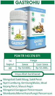GASTROHIU - Herbal Indo Utama - Traditional Herbal Medicine