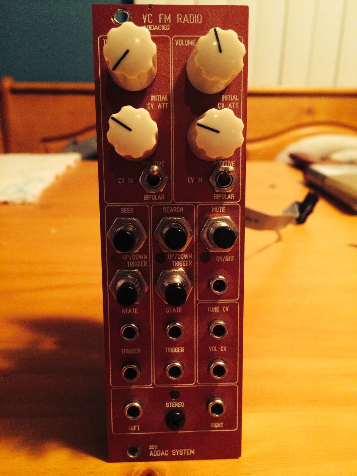 MATRIXSYNTH Addac System ADDAC102 VC FM Radio Eurorack Synth Module