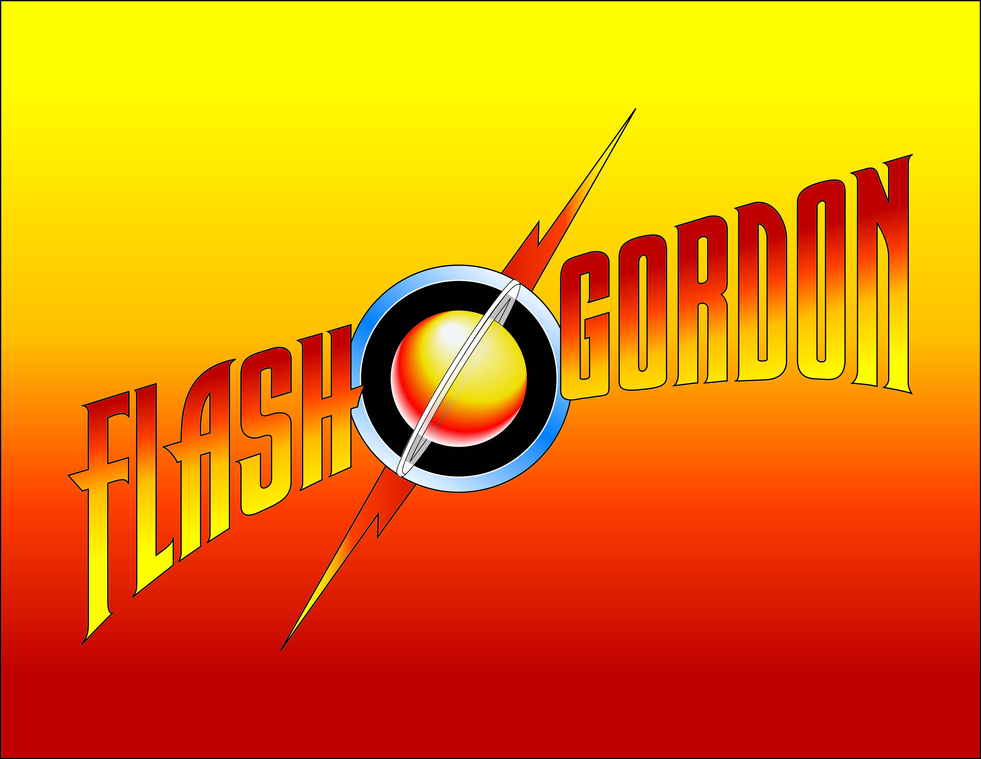 Unsolicited Treatments Wallpaper Flash Gordon Gradient