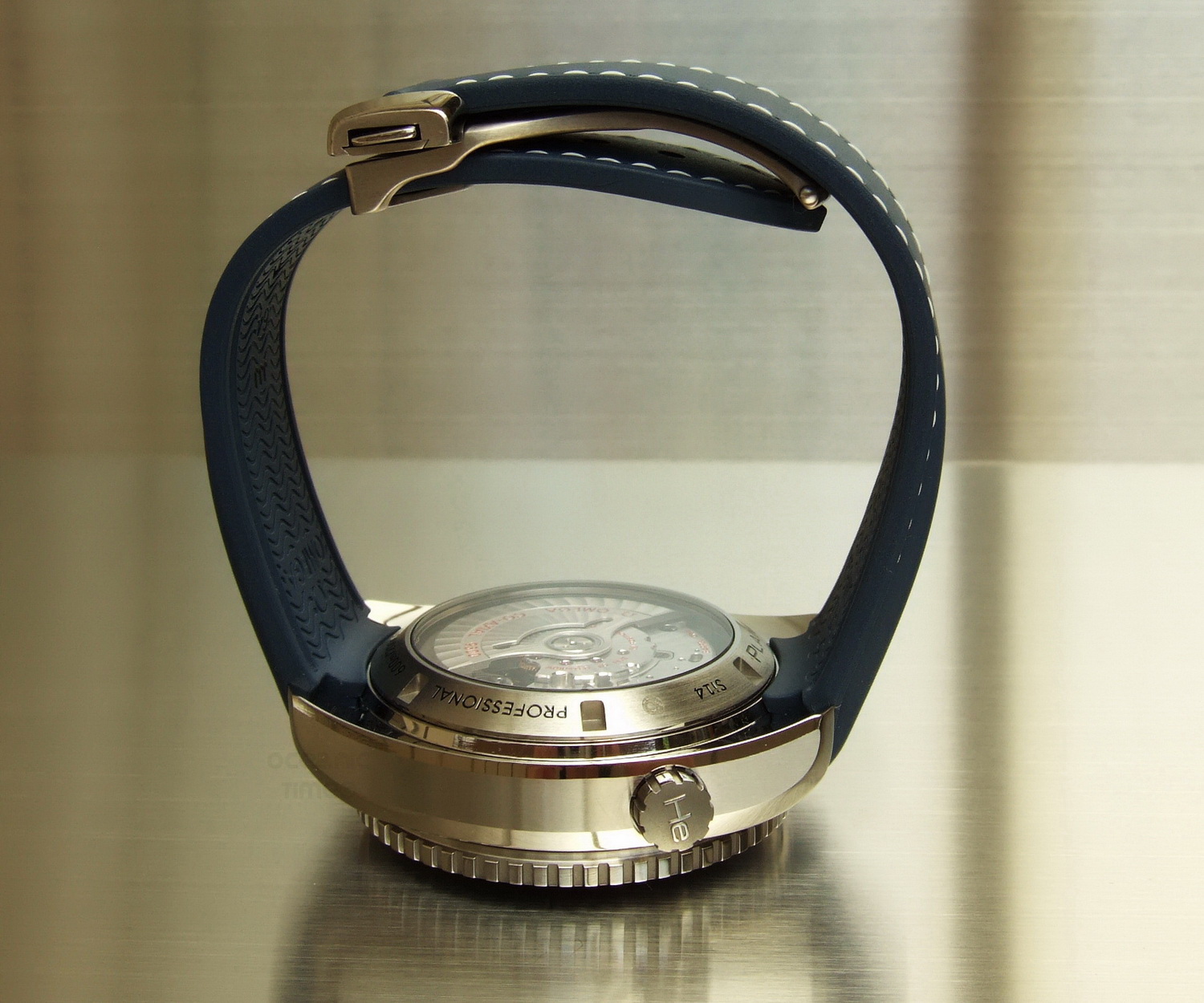 OceanicTime OMEGA Seamaster OCEAN Titanium Liquidmetal® Chrono