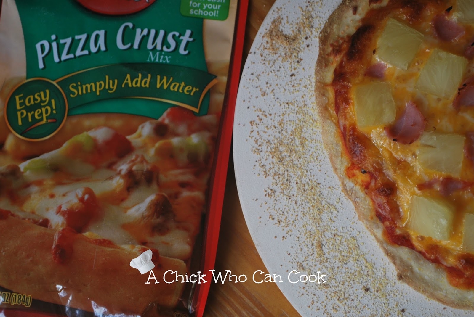 A Chick Who Can Cook Betty Crocker pizza crust Review