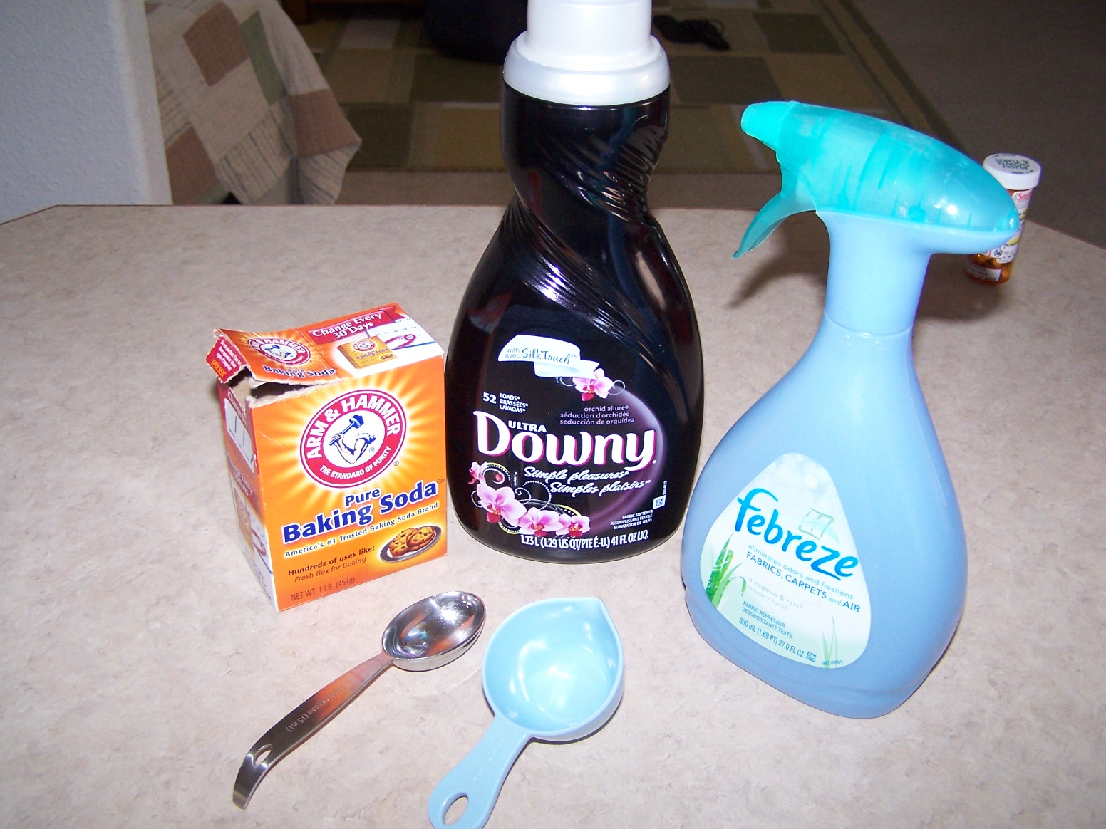 Patterson Recipes 7/3/12 an INEDIBLE recipe for DIY Febreze fabric