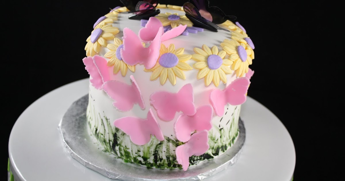 Two Sweet Bakery Butterfly cake/Spring cake
