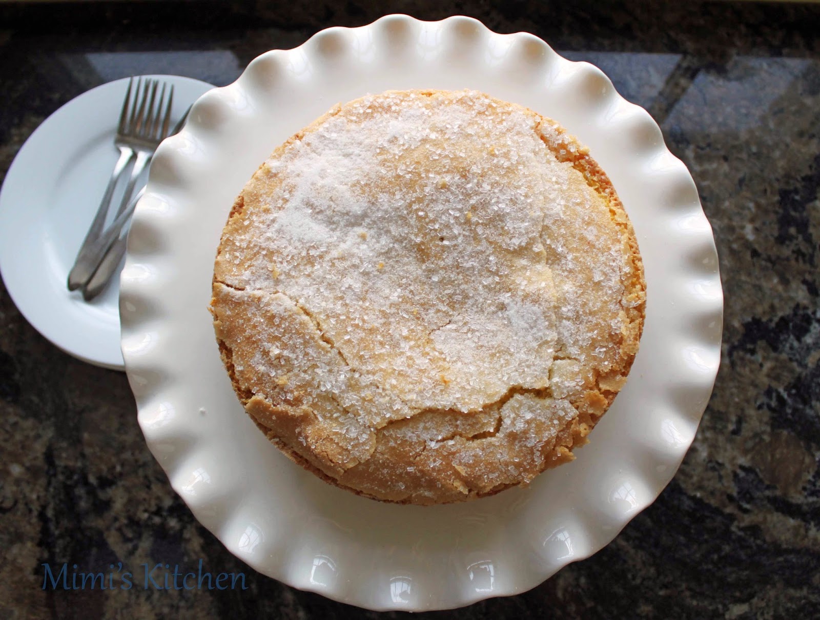 Mimi's Kitchen Orange Cornmeal Cake