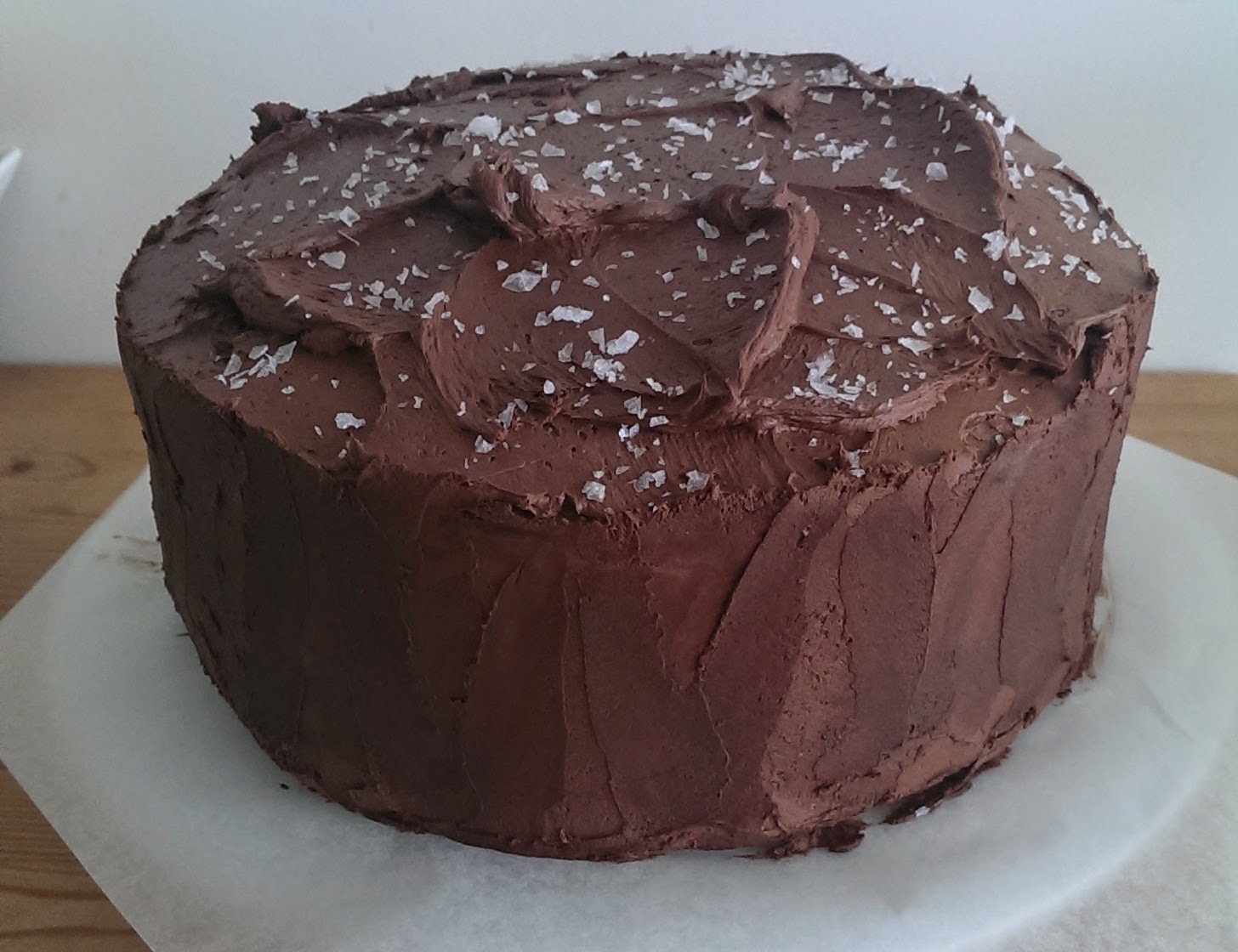 Foolish For Food Martha Stewart's Salted Caramel SixLayer Chocolate Cake