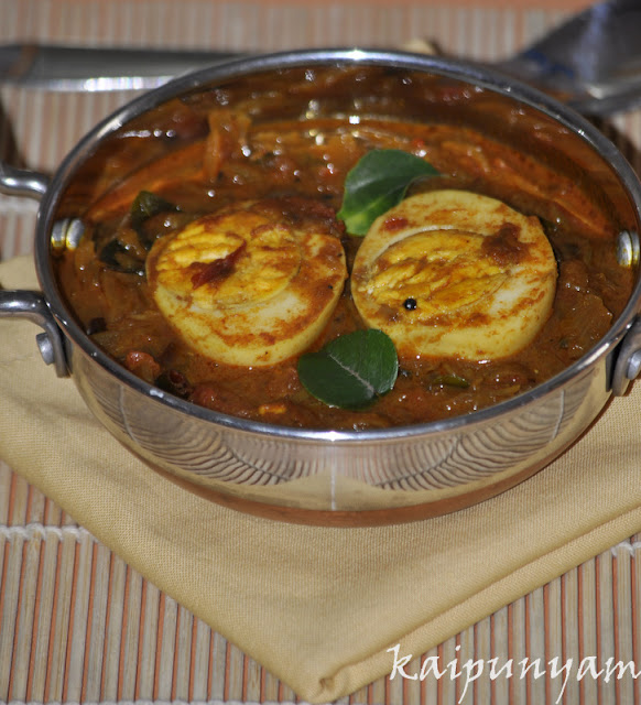 Chettinad Egg Curry