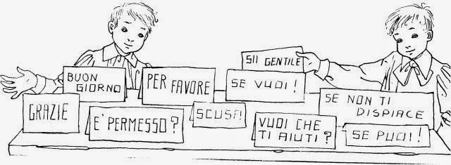 Cosa cè di nuovo in classe: a proposito di buona educazione Regole di buona educazione