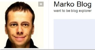 Google plus - name in title, short line in subtitle and profile photo on left
