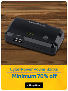 Minimum 70% Off - Cyberpower power banks