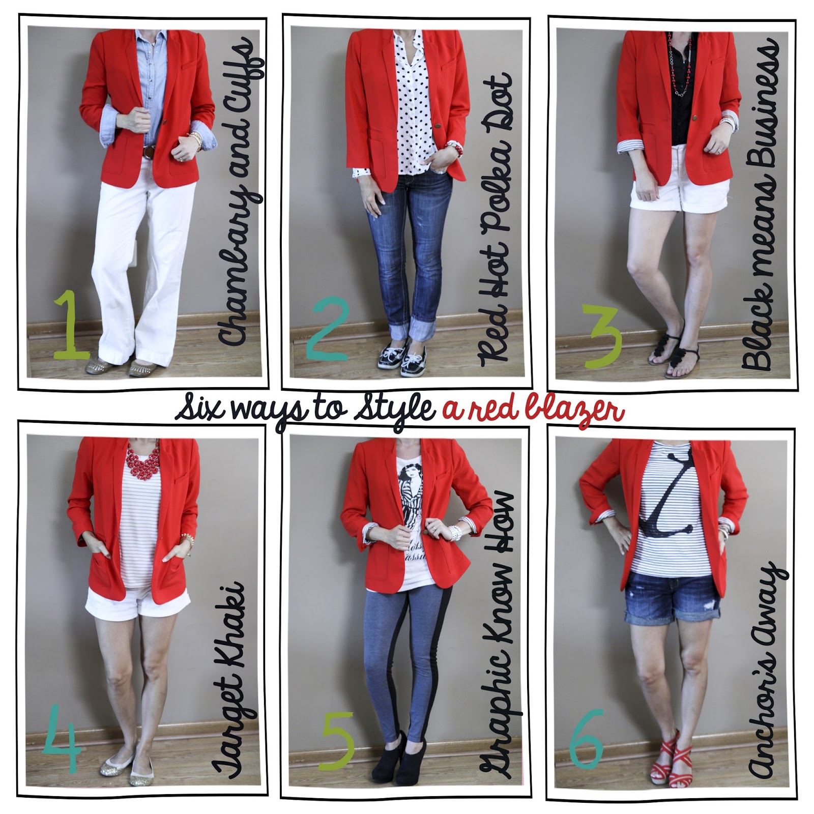 How To Wear A Red Blazer - 6 Powerful Outfit Ideas