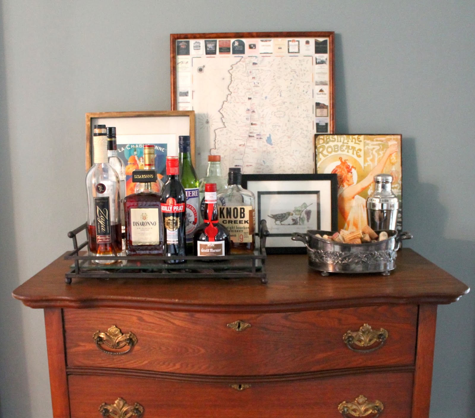 Designing Domesticity to the World {Dresser Bar}