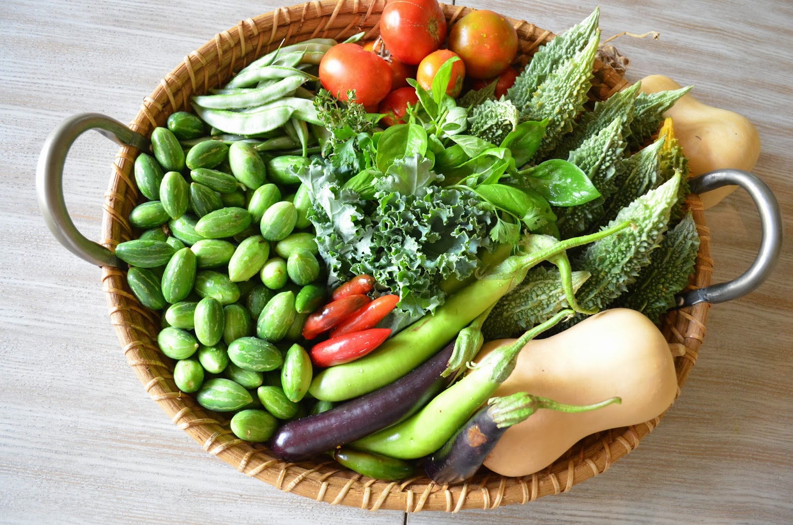 Entertaining From an Ethnic Indian Kitchen Garden Journal Vegetable