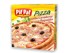 Pizza Lombo Canadense com Requeijão