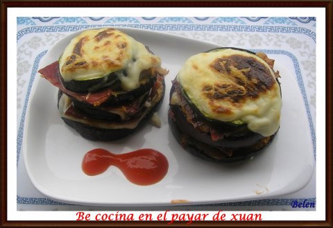 Montaditos De Calabacín Y Berenjena
