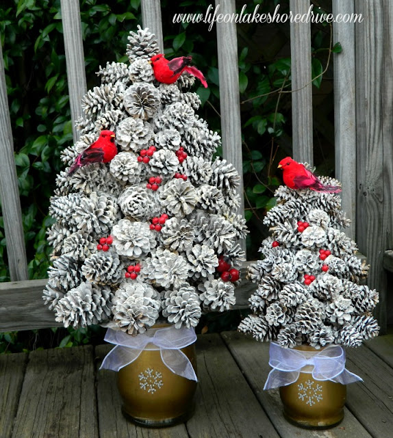 DIY holiday decoration: Pinecone Christmas trees – The NAU Review