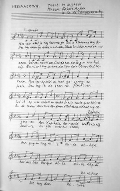 Het Moment Robert Anker Nijhoff En Ik