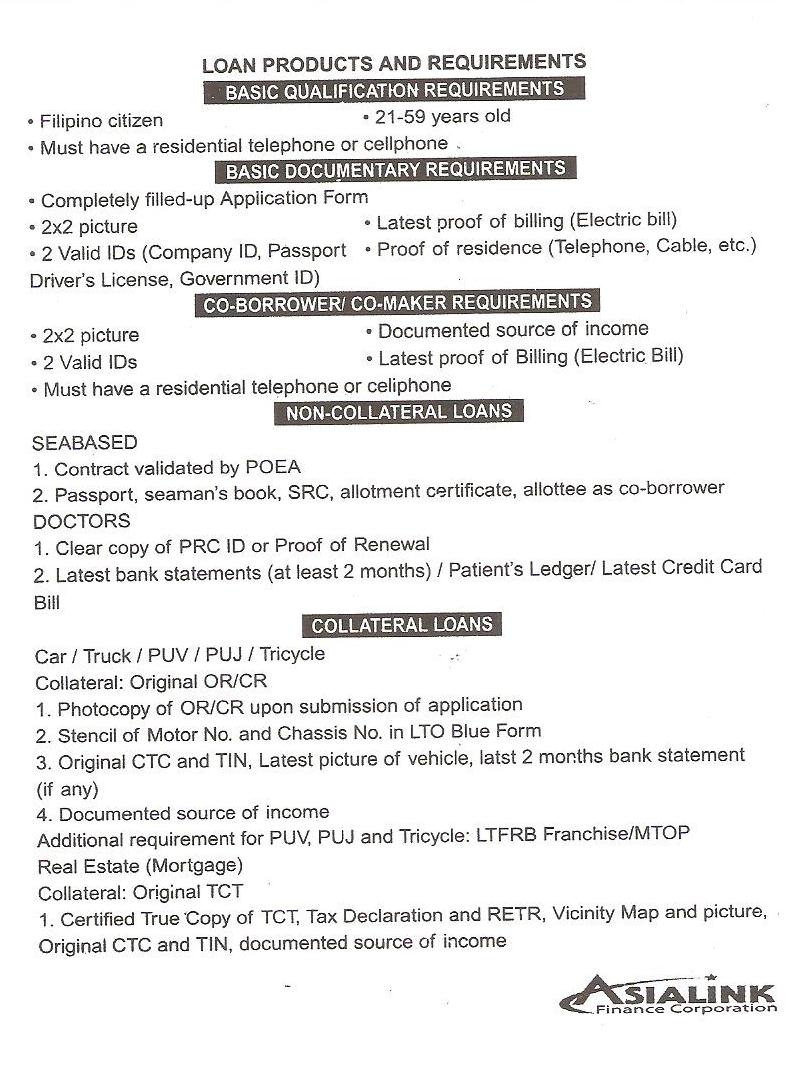 Personal Loans & House and Lot For Sale: Doctor's Loan Personal Loans & House and Lot For Sale: Doctor's Loan