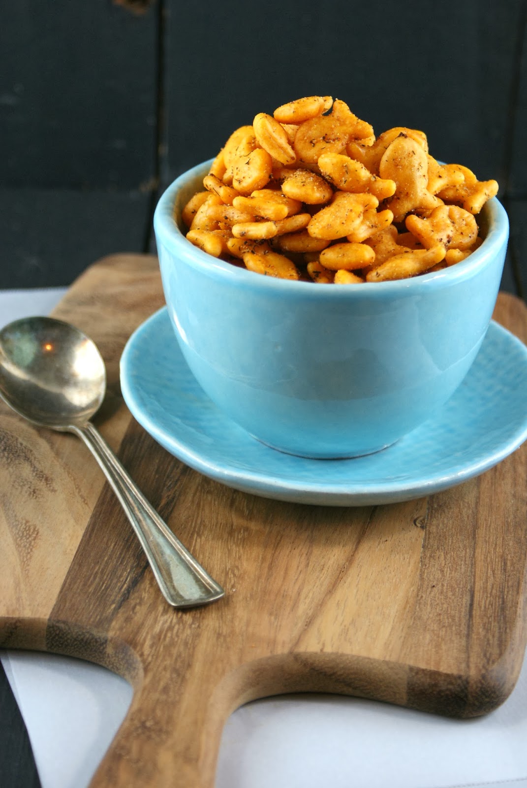 Authentic Suburban Gourmet Spicy Goldfish Crackers Friday Night Bites