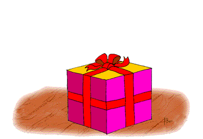 Resultado de imagen de gif animado paquete regalo png