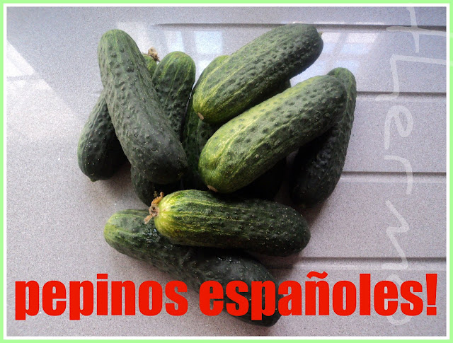 Cuenco de cristal de pepino