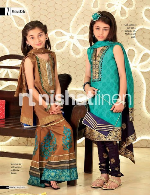 Nishat Linen Kids Eid Collection 2013-14