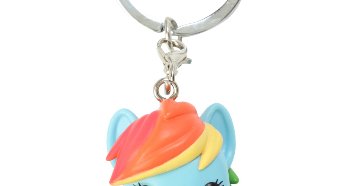Discord and Rainbow Dash Pocket Pop! Keychains available on Hot Topic