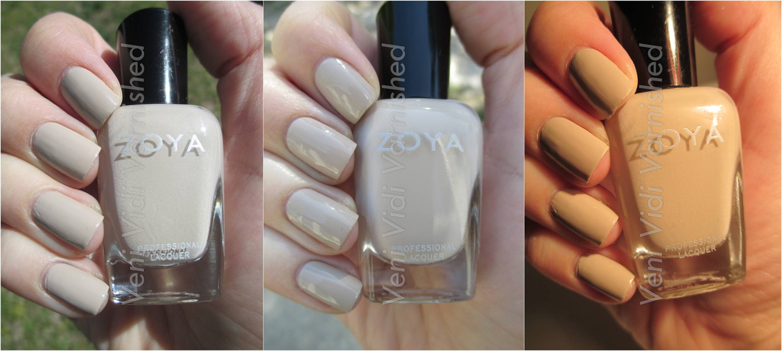 Zoya Farah neutral nail polish