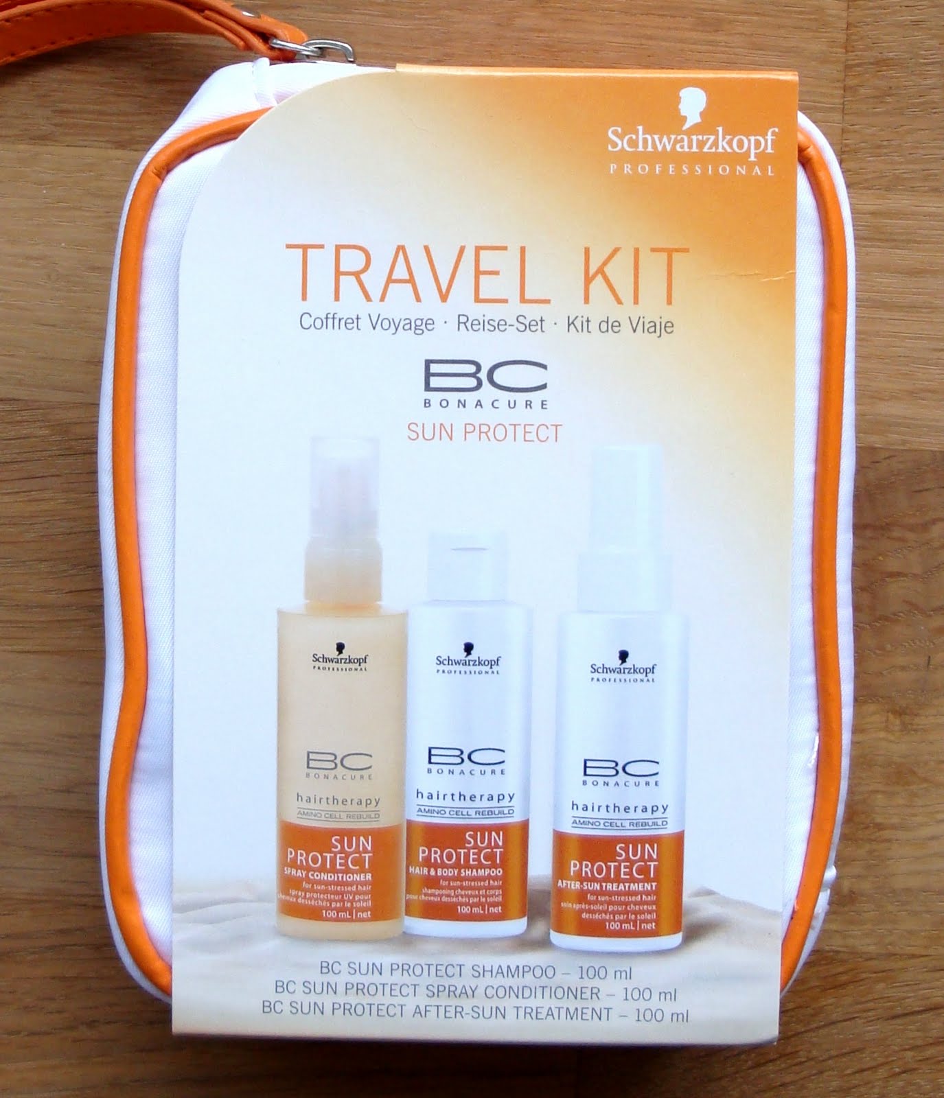 Schwarzkopf Professional BC Bonacure Sun Protect Travel Kit Beauty by
