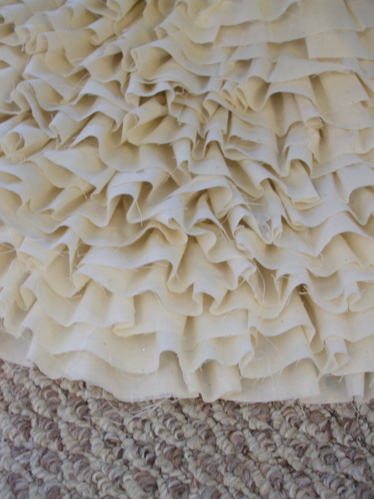 simply chic treasures My Ruffled Tree Skirt