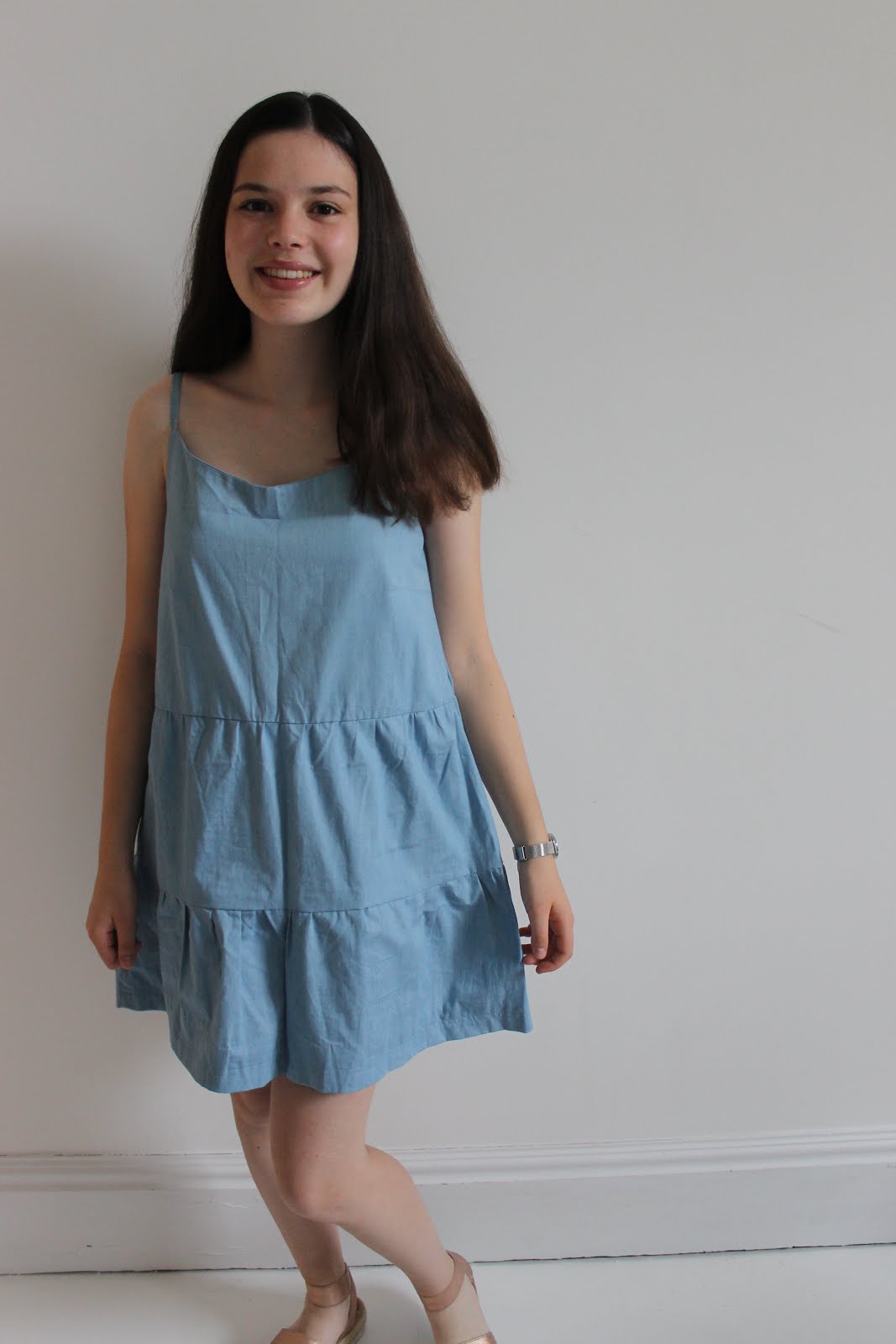 chambray summer dress