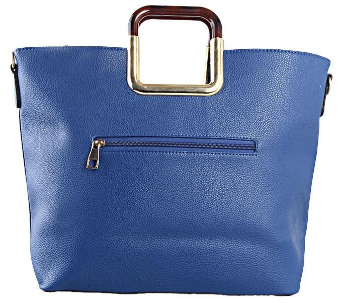 Homan Ladies' Winged Tote Handbag Blue Buy Now DeZango Fashion Zone