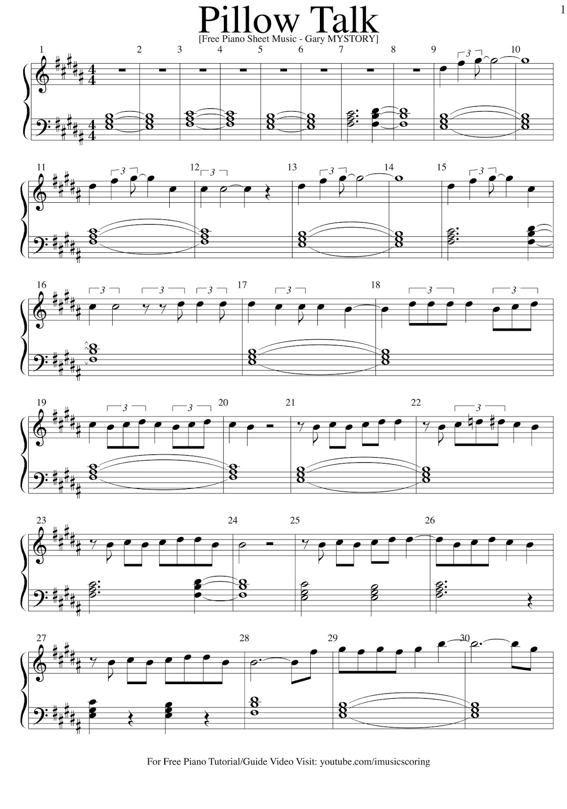 Pillow Talk Zayn Malik Piano Tutorial Video (Official Keyboard Lesson