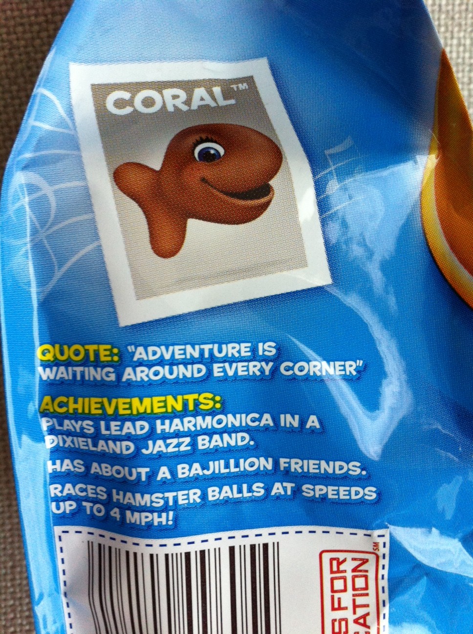 Goldfish Baked Grahams Fudge Brownie I'm Made of Sugar! Chihiro's