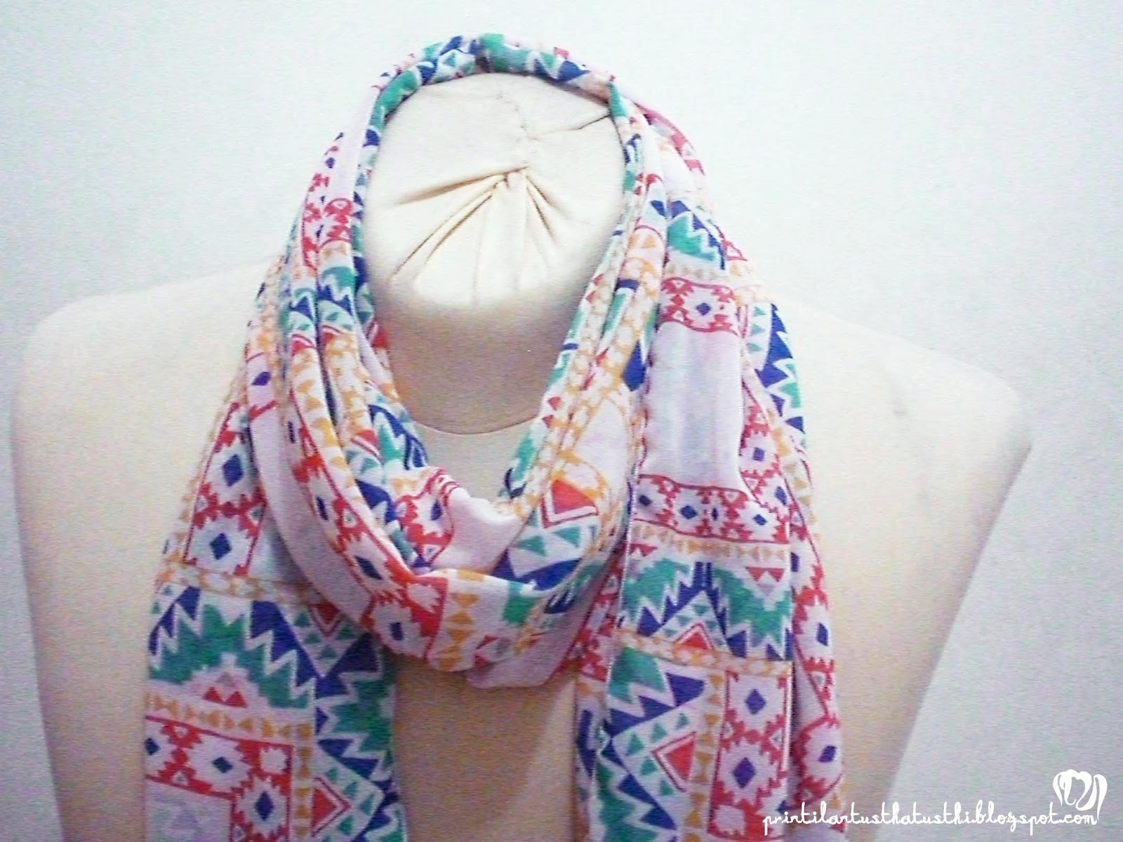 printiland etnik tribal scarf printiland etnik tribal scarf