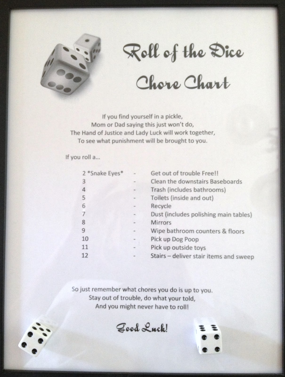 They Are All Just Words Luck Be A Lady