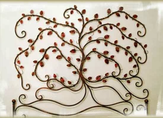 Cabecero de Forja, elaborado por Olaya Herrería y Forja Cabecero de Forja, elaborado por Olaya Herrería y Forja