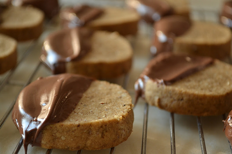 Espresso Hazelnut Shortbread Cookies The View from Great Island